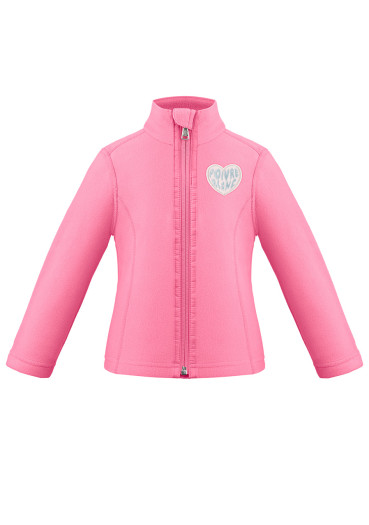 detail Dětská mikina Poivre Blanc W24-1500-Bbgl Micro Fleece Jacket Orchid Pink