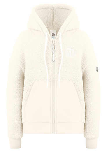 detail Dětská mikina Poivre Blanc W24-5401-Jrgl Sherpa Hoody Jacket Natural White