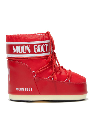 detail Dámské boty Moon Boot Icon LOW Nylon-D001 Red