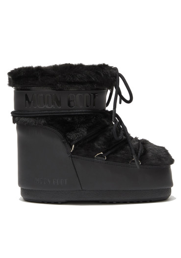 detail Dámské boty Moon Boot Icon LOW Faux Fur-N001 Black 
