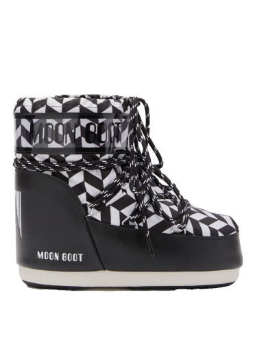 detail Dámské boty Moon Boot Icon LOW Optical-NA02 Black/White