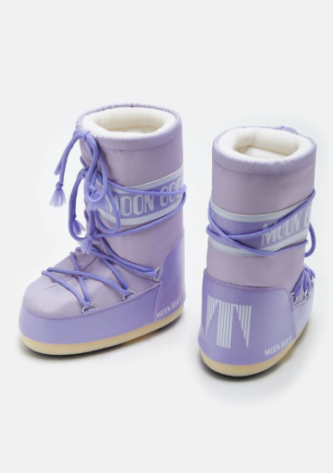 detail Dětské sněhule Moon Boot Icon Nylon-JR-E001 Lilac