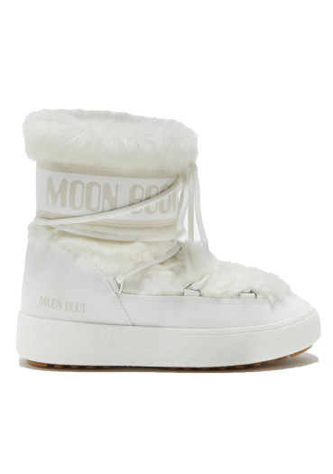 detail Dámské boty Moon Boot LTrack Faux Fur Wp-A001 White