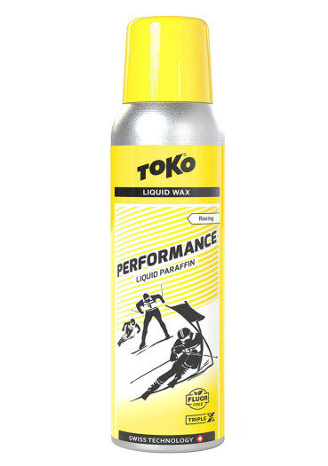 detail Tekutý skluzný vosk Toko Perfom. Liquid Parafin yellow 100ml