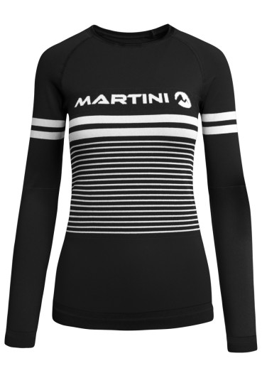 detail Dámské funkční triko Martini Uwear Shirt W Black