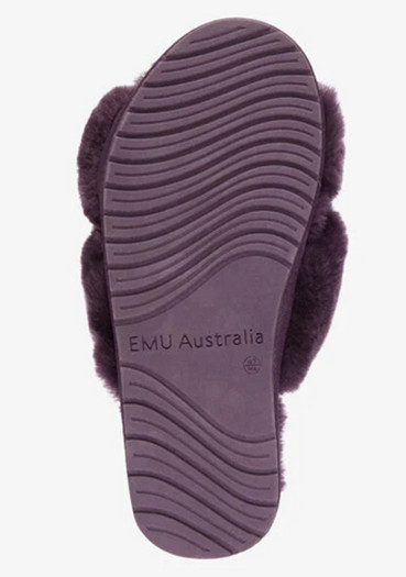 detail Dámské pantofle EMU Australia Mayberry Plum