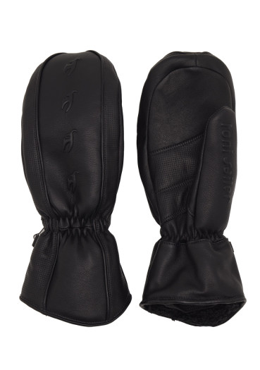 detail Dámské rukavice Toni Sailer Jewls W Leather Mitten Black