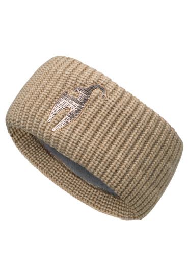 detail Dámská čelenka Toni Sailer Isadora W Headband Golden Beige