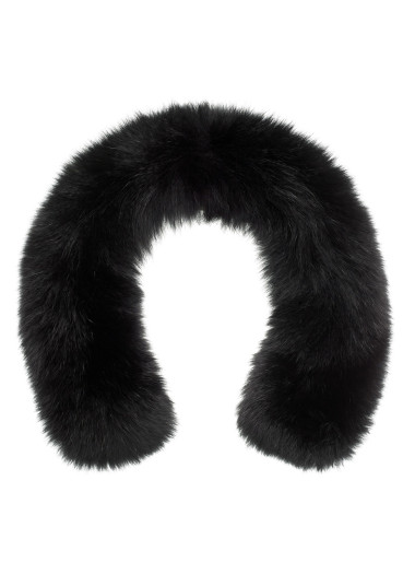 detail Kožešina Toni Sailer Bluefox Black Fur Collar C0 Black