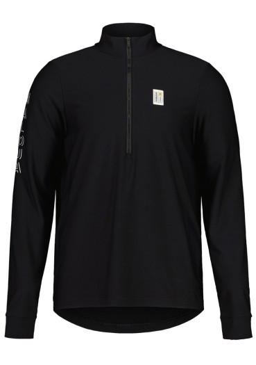 detail Mikina Maloja  GoldammerM. deep black