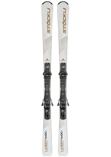 detail Dámské sjezdové lyže Stöckli Laser MX+MC11+D20