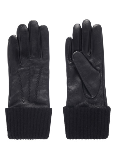 detail EMU Australia Loch Gloves Black / Black