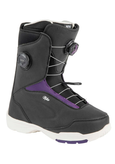 detail Boty na snowboard Nitro SCALA BOA black-purple boty