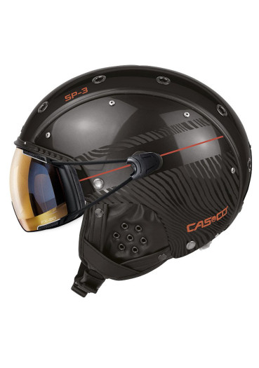 detail Lyžařská helma  Casco SP-3 Stealth Racer
