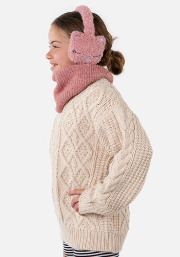 detail Barts Teddy Earmuffs Pink