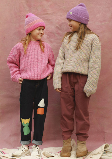 detail Barts Sirque Beanie Hot Pink