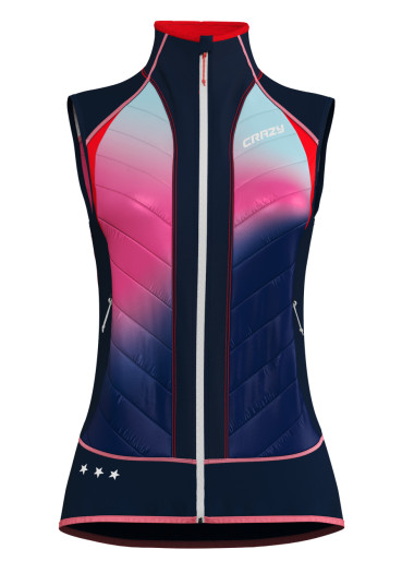 detail Dámská vesta Crazy Vest Channel Woman Chewing Gum