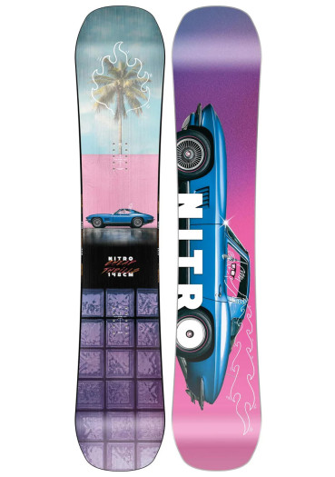 detail Snowboard Nitro Cheap Trills Wide