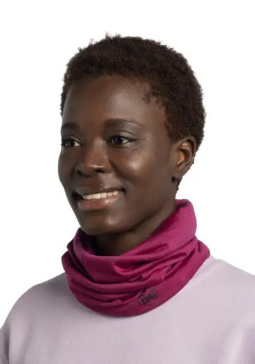 detail Buff 113010.535.10 Merino Lightweight Solid Magenta
