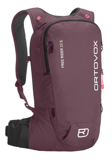 detail Ortovox Free Rider 20 S Mountain Rose 20 Liter