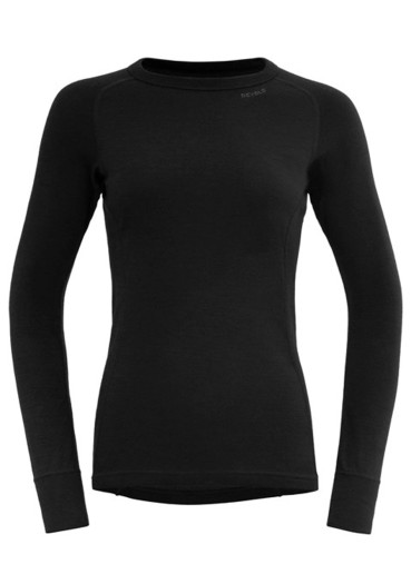 detail Dámské triko Devold Duo Active Merino 205 Shirt W Black