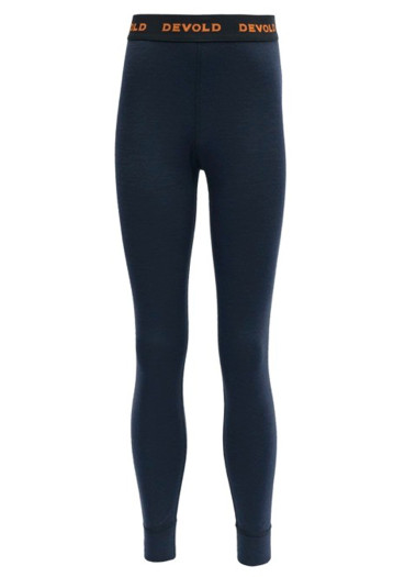 detail Dětské kalhoty Devold Duo Active Merino Longs Junior Ink