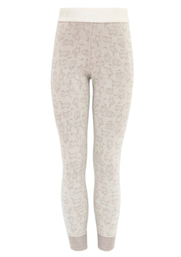 detail Dětské kalhoty Devold Duo Active Merino Longs Kids Raw White