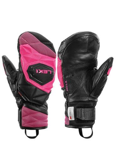 detail Leki WCR Venom 3D Junior Mitt black-pink