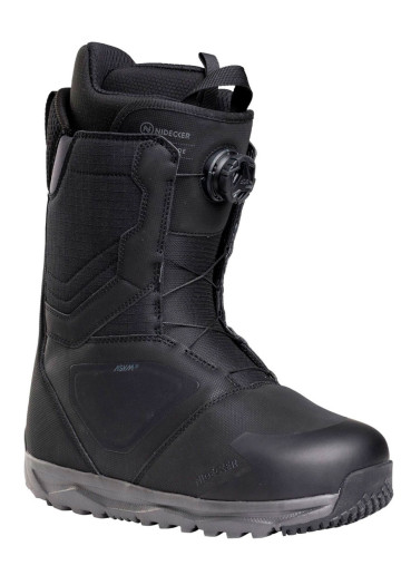 detail Boty na snowboard Nidecker Cascade Black