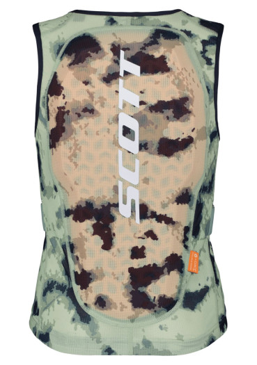 detail Dětský chránič páteře Scott Vest Airflow Jr. Fresh Green/Dark Blue