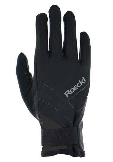 detail Roeckl Lillby 2 Black – Běžecké rukavice pro aktivní sportovce