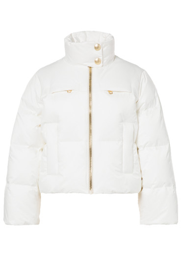 detail Goldbergh Queenie ski jacket cream