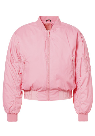 detail Dámská bunda Goldbergh Bombshell Bomber Jacket Salmon Rose