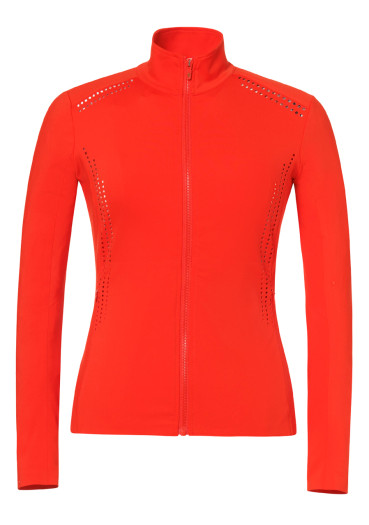 detail Dámská mikina Goldbergh Veronique Zip Jacket Sunset