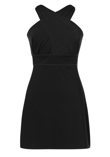detail Dámské šaty Goldbergh Vista Dress Black