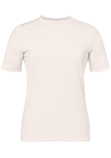 detail Dámské tričko Goldbergh Isla Short Sleeve Top Champagne