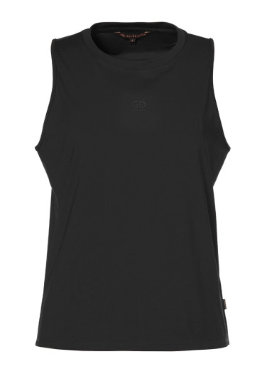 detail Dámský top Goldbergh Solene Sleeveless Top Black