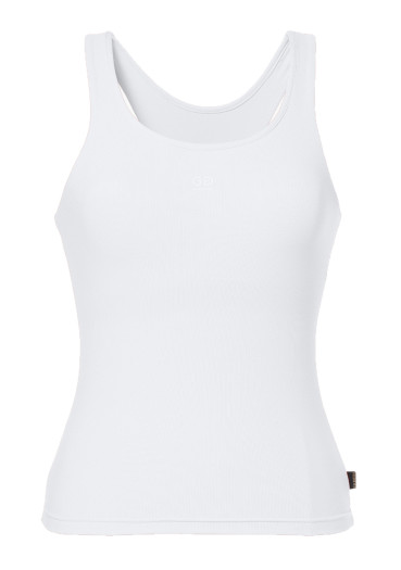detail Dámské tílko Goldbergh Manon Tank With Bra White