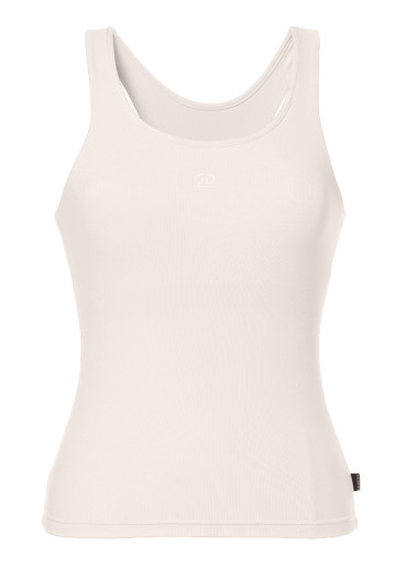 detail Dámské tílko Goldbergh Manon Tank With Bra Champagne