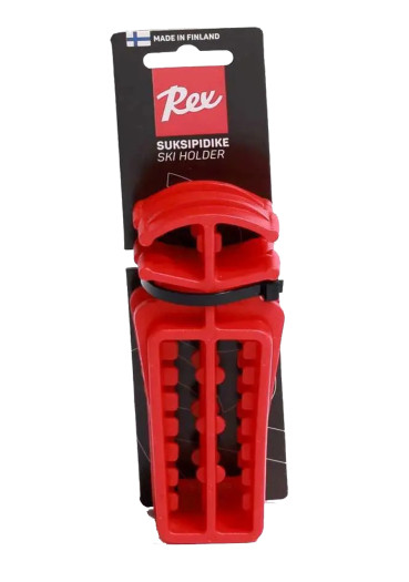 detail Rex nosič na bežkařské hole a lyže Red