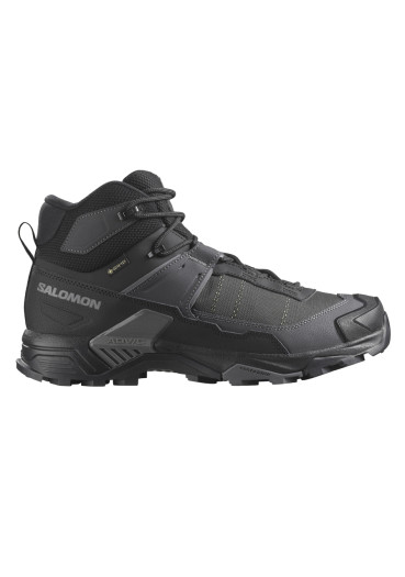 detail Salomon X Ultra 5 Mid Wide Gtx Black/Asphal
