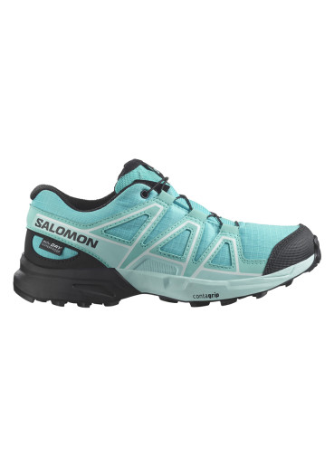 detail Salomon Speedcross Wp J Blue Curacao/Black