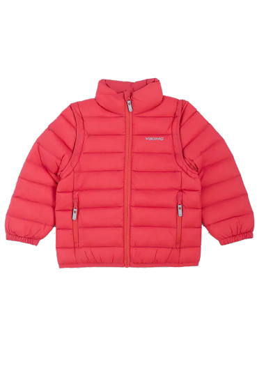 detail Dětská bunda Viking 50-23600-51 Aery light down jacket Coral