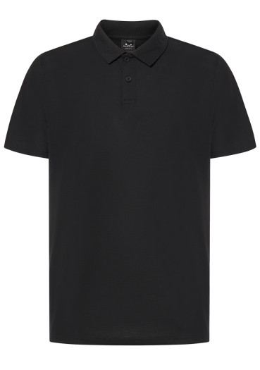 detail Pánské triko Oakley Relax Urban Polo Blackout 02E