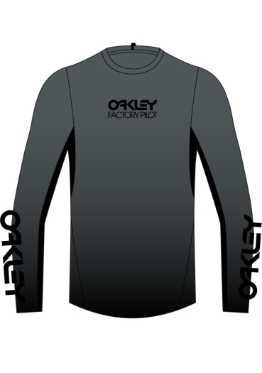 detail Pánský cyklistický dres Oakley Maven Coast Ls Jersey 2.0 Gradient Black Grey 05P