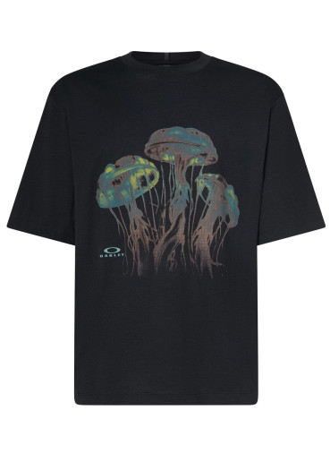 detail Oakley Jellyfish Tee Blackout 02E