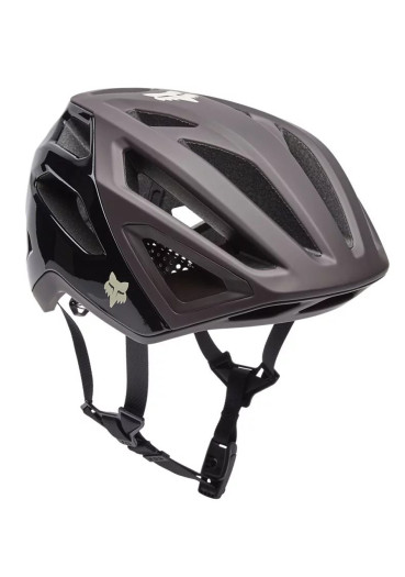 detail Cyklistická helma Fox Crossframe Pro Solids, Ce Cocoa