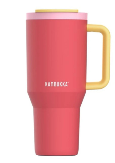 detail Termo láhev Kambukka Rio Tumbler 950 ml Pink Papaya