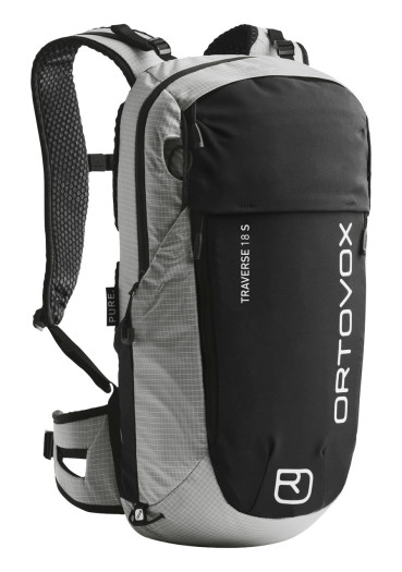 detail Batoh Ortovox Traverse Pure 18 S Grey Marble 18 Liter