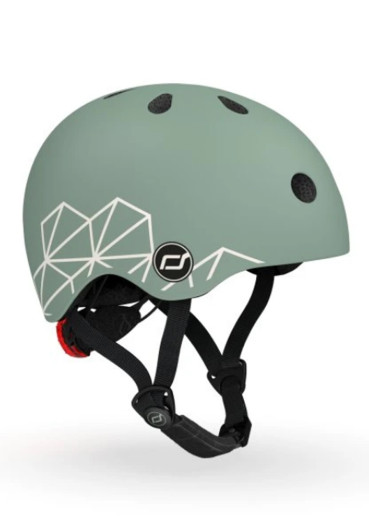 detail Scootandride Helma graphic XXS green lines